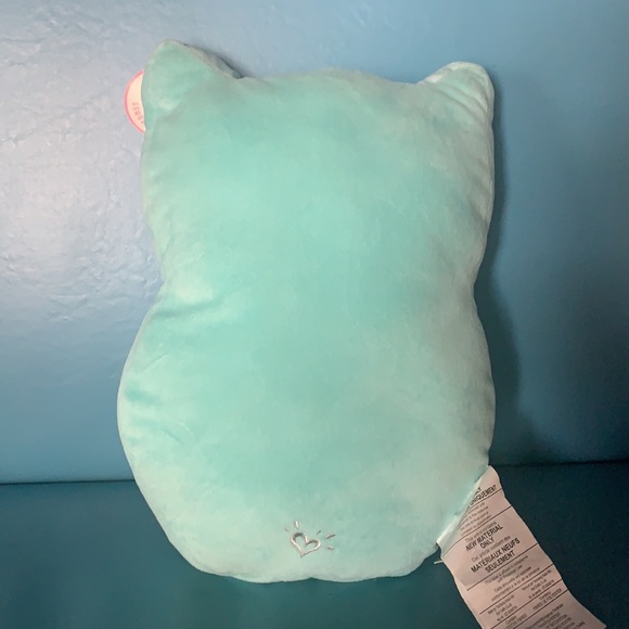 Owl accent pillow with reversible sequins - Picture 2 of 2